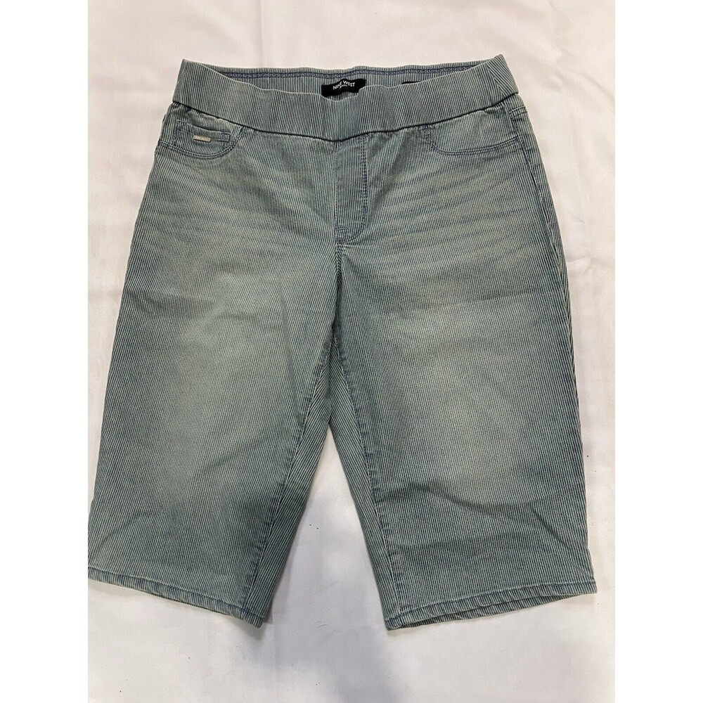 Nine West Womens Bermuda Jean Shorts Size 10